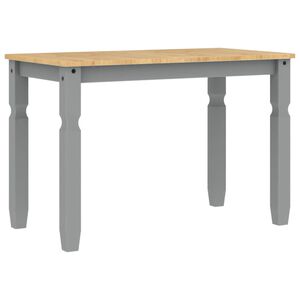 vidaXL Ruokap&ouml;yt&auml; Corona harmaa 112x60x75 cm t&auml;ysi m&auml;nty