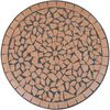 vidaXL Bistropöytä terrakotta 60 cm mosaiikki