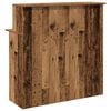 vidaXL Vastaanottopöytä vanha puu 100x50x103,5 cm suunniteltu puu
