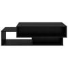vidaXL Sohvap&ouml;yt&auml; Musta tammi. 105 x 50 x 32,5 cm Tekninen puu