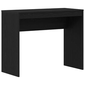 vidaXL Ty&ouml;p&ouml;yt&auml; musta tammi 90x40x72 cm tekopuu