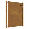 vidaXL Puutarhaportti 100x125 cm Corten-ter&auml;s