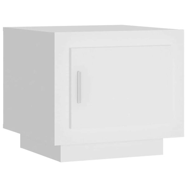 vidaXL Sohvap&ouml;yt&auml; valkoinen 51x50x45 cm tekninen puu