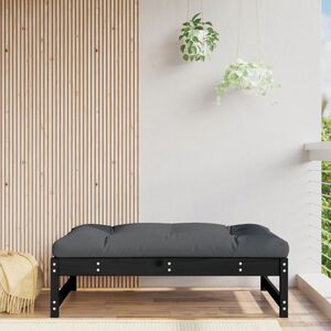 vidaXL Ulkorahi musta 120x80 cm t&auml;ysi m&auml;nty