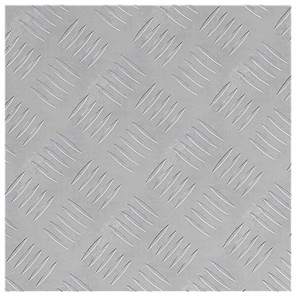 vidaXL Portaan askelma Neli&ouml; 2 pcs Hopea 40 x 40 cm Alumiini