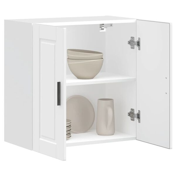 vidaXL Keittiön seinäkaappi Porto valkoinen tekninen puu