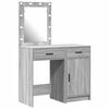 vidaXL Meikkip&ouml;yt&auml; 2 kpl Harmaa 50 x 41 x 135 cm Tekninen puu