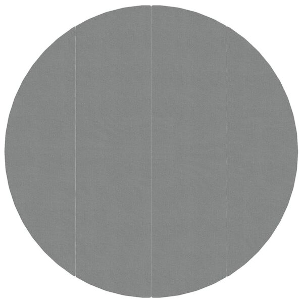 vidaXL Uima-altaan aluskangas harmaa Ø428 cm polyesteri geotekstiili