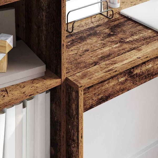 vidaXL P&ouml;yt&auml; laatikon kanssa 2 pcs Vanha puu