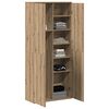vidaXL Highboard artesaani tammi 80 x 35 x 180 cm Tekninen puu