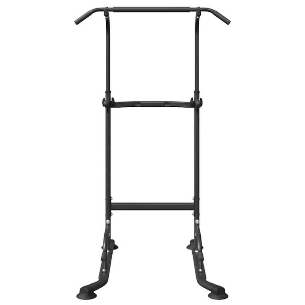 vidaXL Tehotorni ja dippiasema Muut Musta 95 x 102 x (160-210) cm