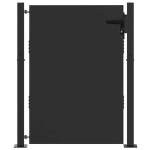 vidaXL Puutarhaportti 100 x 125 cm