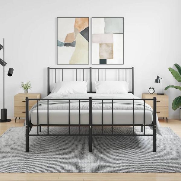 vidaXL Yöpöydät 2 kpl Sonoma-tammi 40x35x47,5 cm tekninen puu