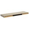 vidaXL Kelluvat sein&auml;hyllyt 4 kpl tammi 80x23,5x3,8cm MDF