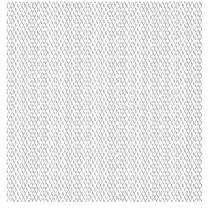 vidaXL Puutarhan verkkoaita ruostumaton ter&auml;s 100x85 cm 30x17x2,5mm