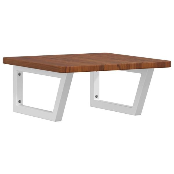 vidaXL Pesuallashylly sein&auml;lle ter&auml;s ja t&auml;ysi tammi