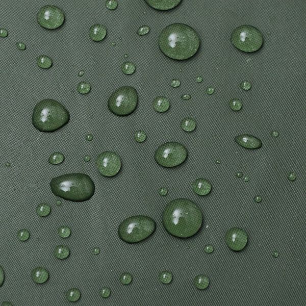 vidaXL Vedenkest&auml;v&auml; Tukeva Pitk&auml; Sadetakki Hupulla Vihre&auml; M