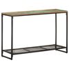 vidaXL Konsolip&ouml;yt&auml; 110x35x75 cm kierr&auml;tetty t&auml;yspuu