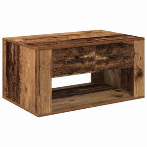 vidaXL Sohvap&ouml;yt&auml; Vanha Puu 80 x 50 x 40 cm Tekninen puu