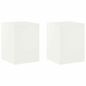 vidaXL Kasviteline 2 pcs valkoinen 30 x 30 x 40 cm Ter&auml;s
