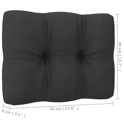 vidaXL 13-osainen Puutarhasohvasarja tyynyillä täysi mänty