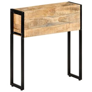 vidaXL Kukkalaatikko 60x20x68 cm karkea mangopuu