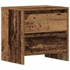 vidaXL Y&ouml;p&ouml;yt&auml;kaappi Vanha puu 45 x 34 x 44,5 cm Tekninen puu