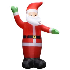 vidaXL Ilmat&auml;ytteinen joulupukki LED-valoilla joulukoriste IP44 4,5 m