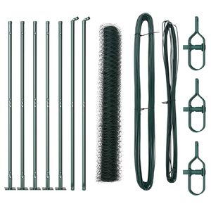 vidaXL Aitalatu Vihre&auml;