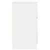 vidaXL Senkki laatikolla valkoinen 71x35x65 cm tekninen puu