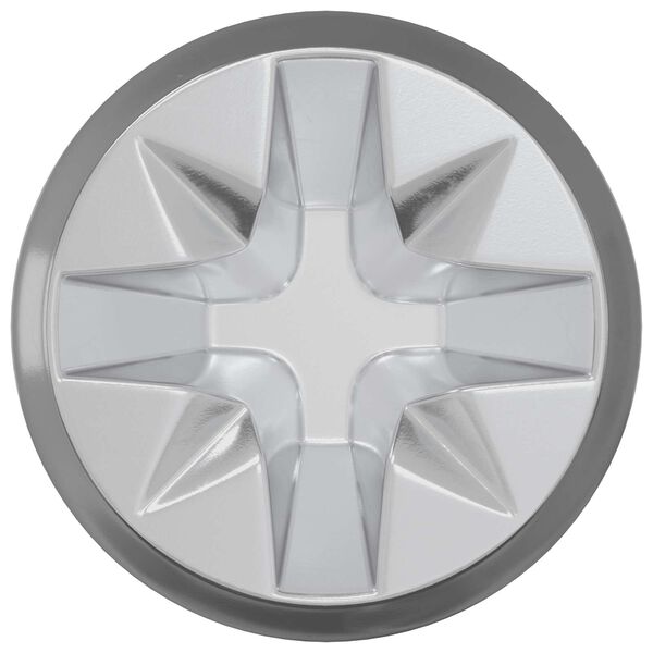 vidaXL Kameralukitusruuvi 2 pcs Hopea ja Musta M6 x 40 mm