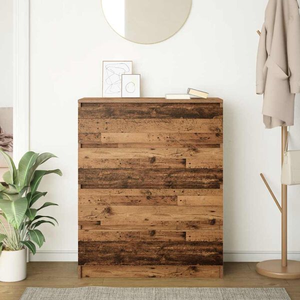 vidaXL Senkki vanha puu 80x35x99 cm tekninen puu