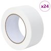 vidaXL Maalaustelat 24 pcs Valkoinen 50mm x 50m Paperi