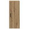 vidaXL Seinäkiinnitettävä kaappi tammi 34,5x34x90 cm tekninen puu