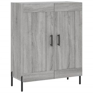 vidaXL Senkki harmaa Sonoma 69,5x34x90 cm tekninen puu