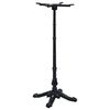 vidaXL Bistrop&ouml;yd&auml;n jalka musta 52x52x108 cm valurauta