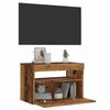 vidaXL TV-kaappi LED-valoilla Old Wood 60x35x40 cm Engineered Wood