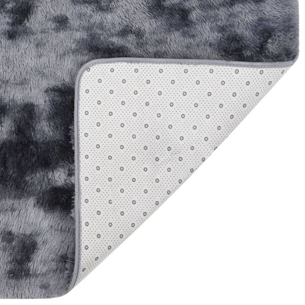 vidaXL Shaggy-matto antrasiitti 170x120 cm