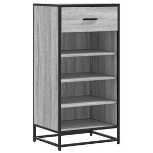 vidaXL Kenk&auml;teline harmaa Sonoma 48x38x97,5 cm tekninen puu