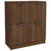 vidaXL Senkki ruskea tammi 60x30x70 cm tekninen puu
