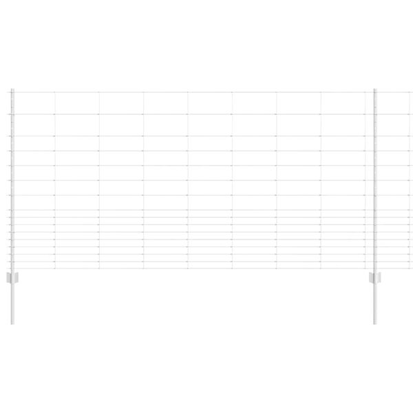 vidaXL Aita ja Tuki Hopea 1,2 x 50 m Ter&auml;s