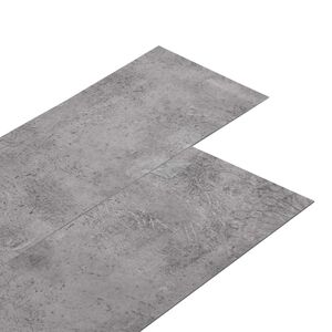 vidaXL Itsekiinnittyv&auml;t PVC-lankut 30,5 x 61 cm 28 pcs