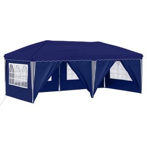 vidaXL Pop-up Juhlateltta 575 x 288 x 245 cm Sininen