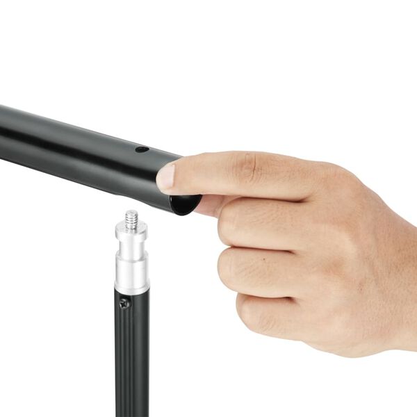 vidaXL Taustakankaan tukijärjestelmä 600x300 cm vihreä