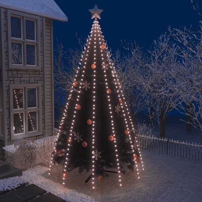 vidaXL Joulukuusen valoverkko 500 LEDiä 500 cm