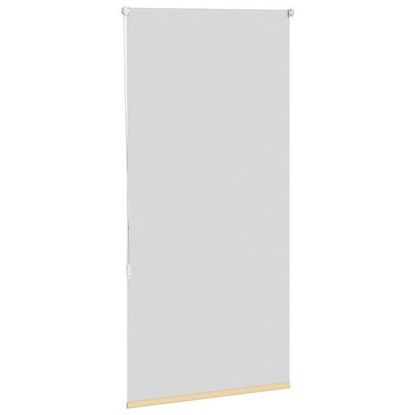 vidaXL Rullaverho Blackout Beige 75x130 cm Kankaan leveys 70,7 cm