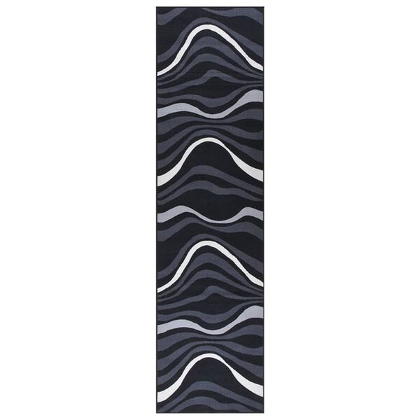 vidaXL K&auml;yt&auml;v&auml;matto musta 80x350 cm