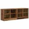 vidaXL S&auml;ngynkaappi 2 pcs Vanha puu 66 x 33 x 48 cm Tekninen puu