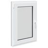 vidaXL Kellari-ikkuna RISOR 60 x 100 cm PVC ja lasi Antrasiitti