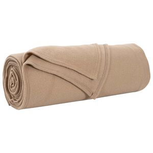 vidaXL Heittopeitto Camel 280 x 210 cm 0.8 kg Fleese